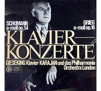Schumann, Grieg - Klavierkonzerte (Walter Gieseking, Herbert Von Karajan)