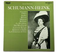 Schumann-Heink: Arias From Orfeo, Sapho, Rienzi, Mignon, Rinaldo, Le Prophete, Das Rheingold, Lucrezia Borgia, Samson et Dalila, La Clemenza di Tito
