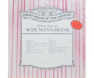 Schumann-Heink, Madam Ernestine - Schumann-Heink, Madam Ernestine Madame Ernestine Schumann-Heink LP Period SC874 EX/EX 1960s US pressing, Tracks: Monadnacht, Reingold Weiche Wotan Weiche, Samson And Delilah Mein Herz, Sun Of My Soul, Rinaldo Lascia Ch'io Piango, Lucrezia Borgia Brindisi, His Lullaby, I Und Mei Bua, The Rosary, St Paul But The Lord Is Mindul, Trovatore Ai Nostri Monti, Silent Night Holy Night