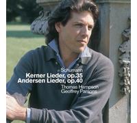 Schumann : Kerner Lieder, Andersen Lieder & Early Songs by Thomas Hampson & Geoffrey Parsons (1998-09-07)