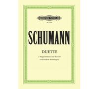 `Schumann, Robert` 34 Duets For 2 Voices & Piano German Lan Book NUOVO