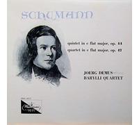 SCHUMANN Robert (Germania) - SCHUMANN, Robert: Piano Quintet in E-flat major, op.44; Piano Quartet in E-flat major, op.47 -- Printed in Japan--MADE IN JAPAN - Japanese pressing-Vinyl LP made in Japan-WESTMINSTER-Mono-WEST G 10532-SCHUMANN Robert (Germania)-DEMUS Jorge (pianoforte - fortepiano); Quartetto Barylli