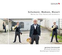 Schumann / Madsen / Mozart – Opere per quattro corni e orchestra – CD