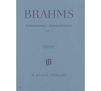BRAHMS - Variaciones sobre un Tema de Schumann Op. 9 para Piano (Urtext)