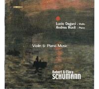 SCHUMANN Violin Piano Music Clara-Robert Schumann (CD)