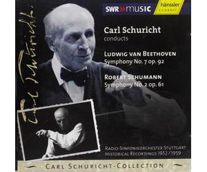 Schuricht Radio-Sinfoni Symphony No. 7/symphony No. 2 (Schuricht, Stuttgar (CD)