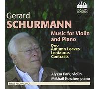 Gerard Schurmann Gerard Schurmann: Music for Violin and Piano (CD) Album