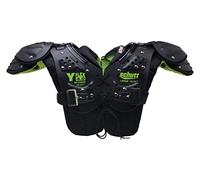 Schutt Sports Y-Flex 4.0 Multiuso Spallina, Shoulder Pad Y-Flex 4.0 all Purpose XS BK/NG, Black/Neon Green