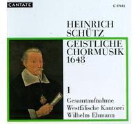 Schutz/Ehmann/Kantorei - Geistliche Chormusik 1