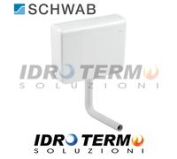 SCHWAB CASSETTA RISCIACQUO WC IRIS PS MONO, BIANCO SENZA RUBINETTO