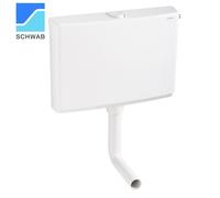 CASSETTA ESTERNA DA ESTERNO PER WC BAGNO SCHWAB SLIM NUOVA TASTO START STOP