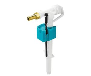 Schwab (un marchio di Fluidmaster) valvola di riempimento HVK G 3/8" x 33 mm, gambo in ottone, valvola montata lateralmente, tubo telescopico