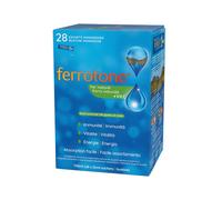SCHWABE PHARMA ITALIA SRL FERROTONE APPLE INTEGRATORE ALIMENTARE FONTE NATURALE DI FERRO 28 BUSTINE MONODOSE DA 25 ML
