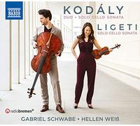 Zoltan Kodaly Kodály: Sonata for Solo Cello/Duo for Violin and Cello/... (CD)