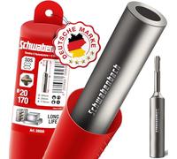 SCHWABENBACH® Avvitatore per chiodo SDS Plus, ideale per l'inserimento di terricciatori di profondità 170 x Ø 25 mm, diametro interno 20 mm, perfetto per spiedini di terra e ancoraggi a terra