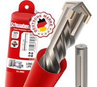 SCHWABENBACH ® Broca SDS Max 40mm x 880 x 1000 - Broca para hormigón - Perforación precisa y rápida en hormigón - con punta de metal duro - Broca larga para mampostería