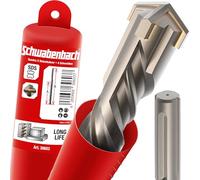 SCHWABENBACH® Punta SDS Max 35mm x 480 x 600 - Lunghezza Utile 480mm | Foratura su Calcestruzzo e Cemento Armato - Punta Trapano per Muro - Punte Trapano Muro