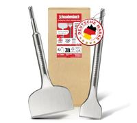 SCHWABENBACH® Scalpello piatto SDS Plus, set da 2 pezzi, 250 mm | Scalpello piatto SDS Plus, 50 mm, scalpello a punta extra largo 100 mm