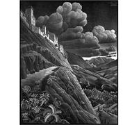 Schwagebo 1000 Pezzi Puzzle Di Maurits Cornelis Escher Pittura Murale Giocattoli Educativi Per Bambini HW102HD