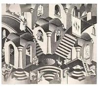 Schwagebo 1000 Pezzi Puzzle Di Maurits Cornelis Escher Pittura Murale Giocattoli Educativi Per Bambini HW101HD