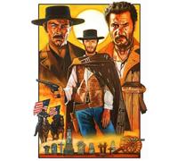 Schwagebo Clint Eastwood Movie Poster Puzzle 1000 Pezzi Di Legno Per Adulti Bambini Gioco Educativo Hf118Mw
