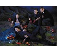Schwagebo Puzzle 1000 Pezzi Damon.S E Elena.G Classici Film Horror Romantici Poster Gioco Di Decompressione In Legno Per Adulti Vf237Np