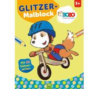 Schwager & Stei Bobo Siebenschläfer Glitzer-Malblock: Mit 48 Ausmalb (Tascabile)