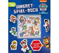 Schwager & Stei PAW Patrol Magnet-Spiel-Buch: Lernspaß mit 16 Magnet (Tascabile)