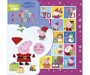 Schwager & Stei Peppa Pig Adventskalender: 24 Büchlein aus stabiler P (Kalender)