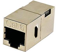 Schwaiger 2 x RJ45 RJ45 RJ45 Argento cavo di interfaccia e adattatore