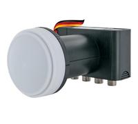 SCHWAIGER 296 Quad LNB Low Noise Blockconverter Digitale LNB cap Accessori per Parabole satellitari Multifeed Protezione dalle intemperie Antracite