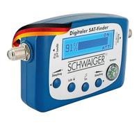 SCHWAIGER 5170 SAT-Finder localizzatore Digitale di satelliti Bussola Integrata allineamento LNB Meter Posizionamento ottimale Parabola satellitare con Uscita Audio