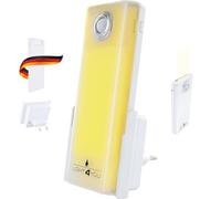 SCHWAIGER 661637 Luce Notturna LED con Sensore di Movimento PIR e Funzione di Emergenza