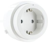 SCHWAIGER Adattatore per presa di corrente per binario elettrico modulare, spina domestica, adattatore di ricarica USB, sistema Click & Twist 680W/20W, certificato VDE Ø 62 mm, montaggio senza