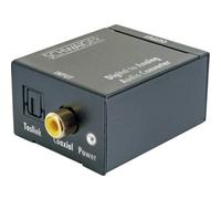 Schwaiger AV Convertitore ADW200513 [Coassiale, Toslink - RCA]