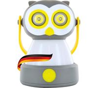 SCHWAIGER CALE100 511 Lampada da campeggio design animale gufo lampada per bambini lanterna torcia 3 luci 10 ore di autonomia LED a batteria