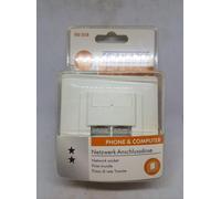Schwaiger Cat.6 Junction Box 2x RJ45 Flush-Mounted Harness