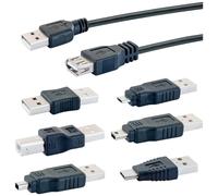 SCHWAIGER CAUSET531 CABLE USB 2.0 USB A NEGRO