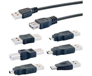 SCHWAIGER CAUSET531 CABLE USB 2.0 USB A NEGRO