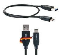 SCHWAIGER Cavo di sincronizzazione e Ricarica Tipo C, Lunghezza Cavo: 0,5 m