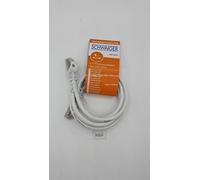 Schwaiger CKB6010 052 cavo di rete 1 m Cat6 SF/UTP (S-FTP) Bianco