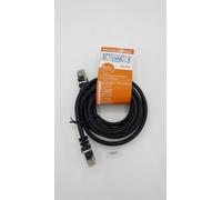 Schwaiger CKB6025 053 Network Cable 2.5 m Cat6 SF/UTP (S-FTP) Black - Network Ca