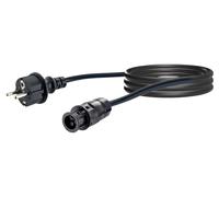 SCHWAIGER -connection cable Betterie->Schuko 5 m