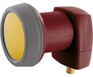 Schwaiger estremamente resistente al calore, protegge dal sole singolo LNB, colore rosso