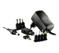 Schwaiger NG1000USB 011 Interno 16.5W Nero - Alimentatore e invertitore di tensione (50/60, Interno, Universale, Surriscaldamento, Nero)