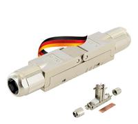 SCHWAIGER -NKSV1 531- Cavo di Rete Keystone Cat 6A per collegare Due Cavi di Rete Non confezionati