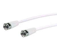 `Schwaiger Sat Empfangerkabel 75 dB 10,0m WeiB` ACC NUOVO