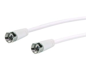 `Schwaiger Sat Empfangerkabel 75 dB 10,0m WeiB` ACC NUOVO