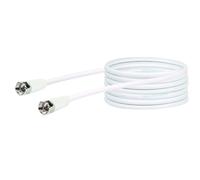 `Schwaiger Sat Empfangerkabel 75 dB 5,0m WeiB` ACC NUOVO