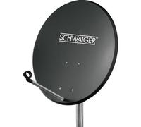 Schwaiger SPI550.1 Antenna SAT 60 cm Materiale riflettente: Acciaio Antracite